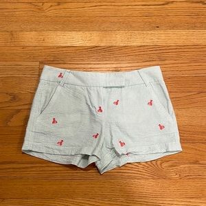 Seersucker women’s shorts